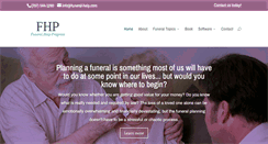 Desktop Screenshot of funeral-help.com